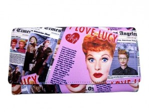 I Love Lucy Wallet #01 Collage Design
